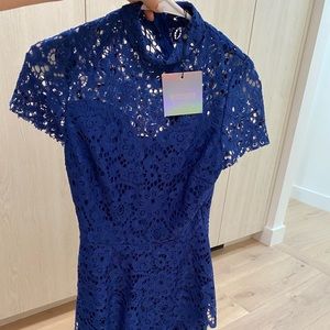 Blue Lace Dress